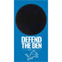 NFL Detroit Lions Team Motto Xbox Series S Console Skin